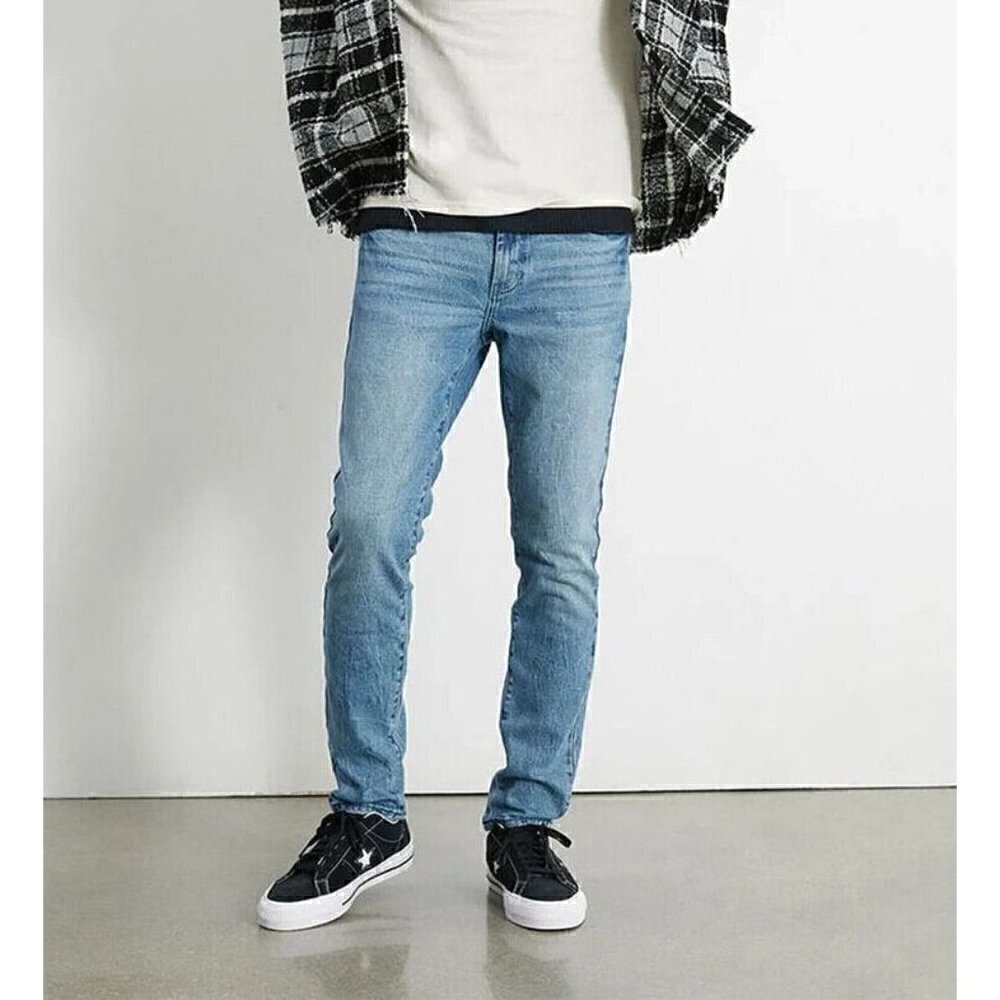 Pac Sun Skinny Blue Jeans Pants Mens‎ 31 x 32